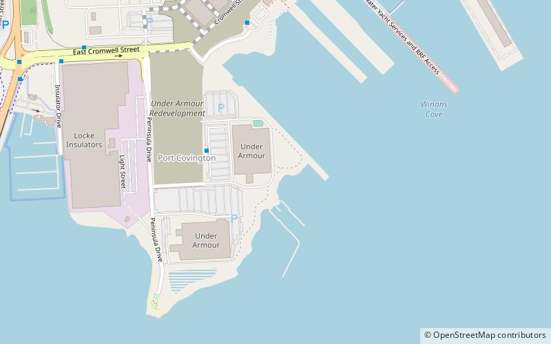 port covington baltimore location map