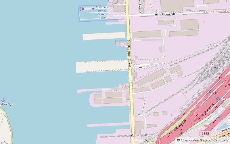 SS John W. Brown location map