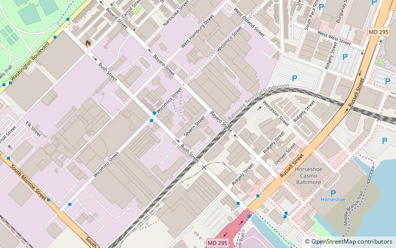 Equitable Gas Works location map