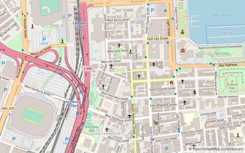 Little Montgomery Street Historic District location map