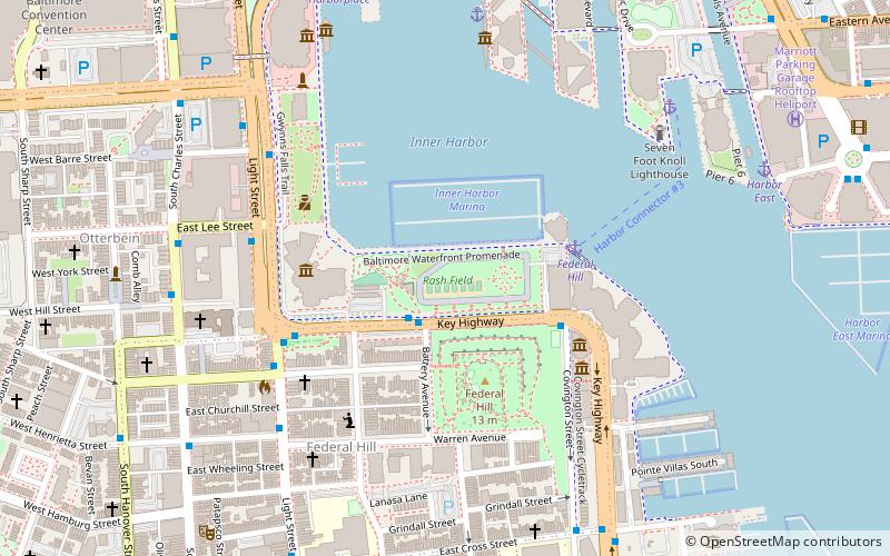 Baltimore Beach location map