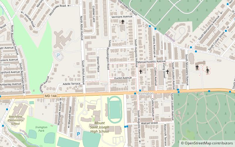 Schwartze Mansion location map
