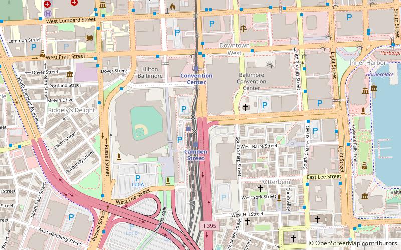 Sports Legends Museum at Camden Yards location map