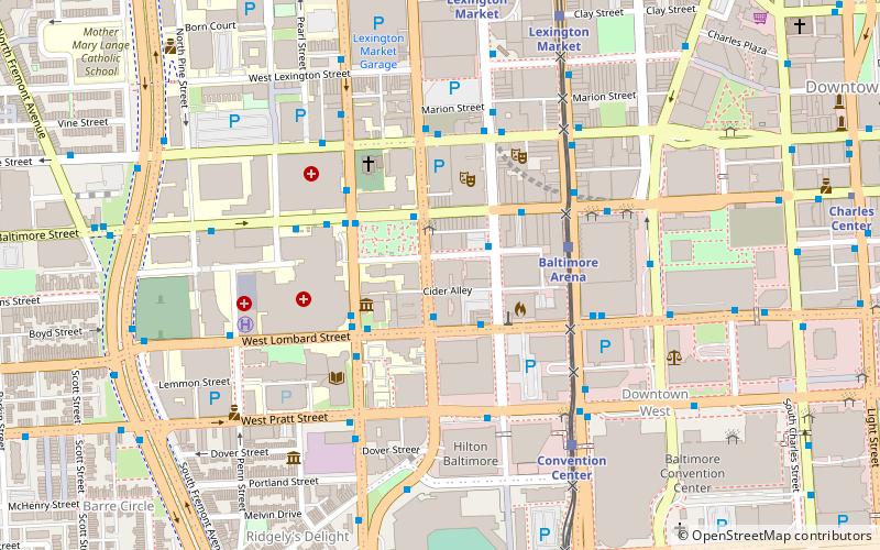 Loft Historic District North location map