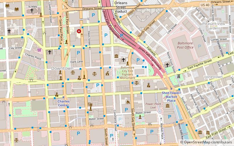Ayuntamiento de Baltimore location map