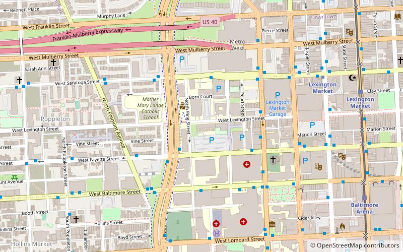 Pascault Row location map
