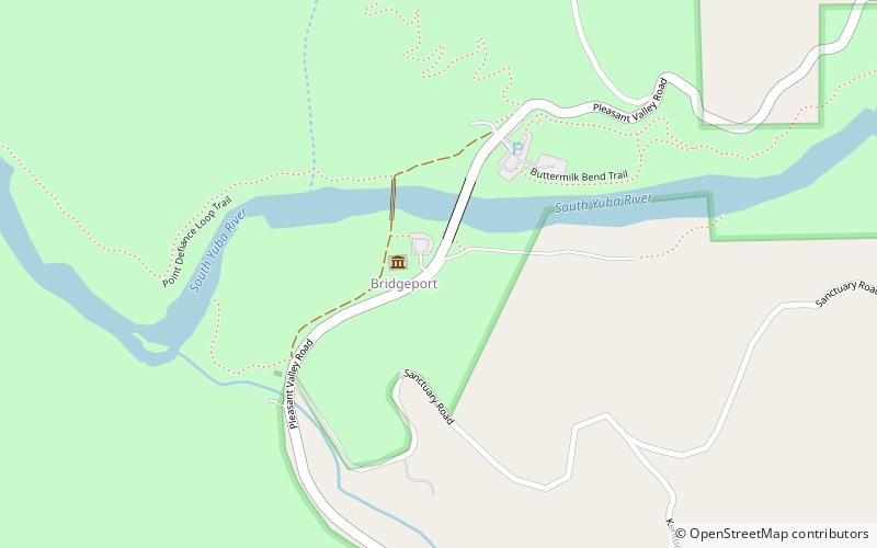 Park Stanowy South Yuba River location map