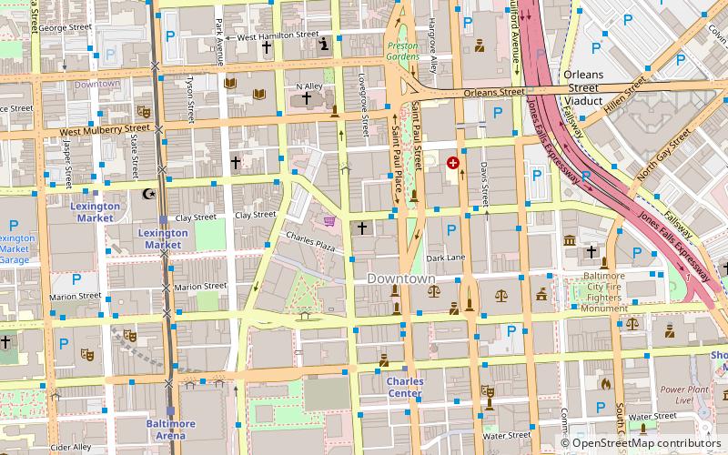 St. Paul's Episcopal Church location map