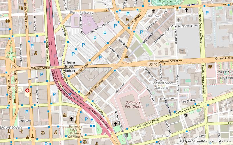 Old Town Savings Bank location map