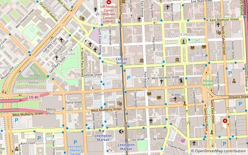 Howard Street location map