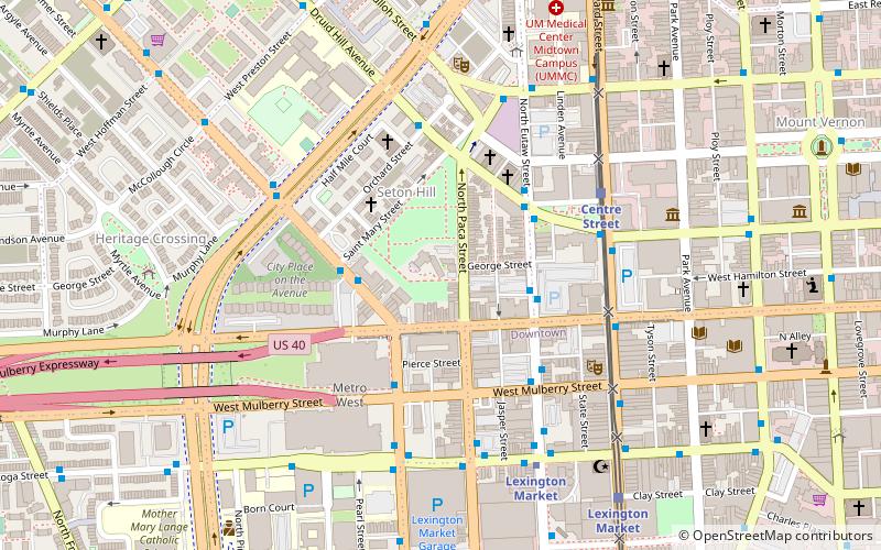 Mother Seton House location map