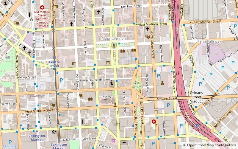 C. Grimaldis Gallery location map