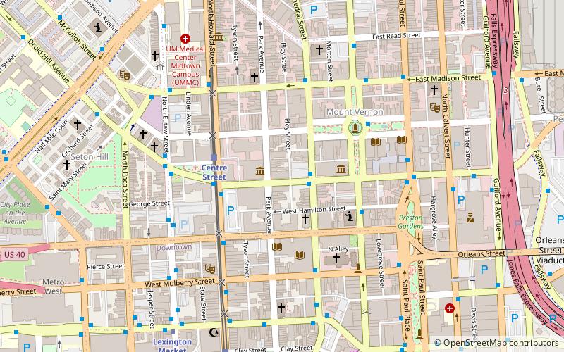 Contemporary Museum Baltimore location map