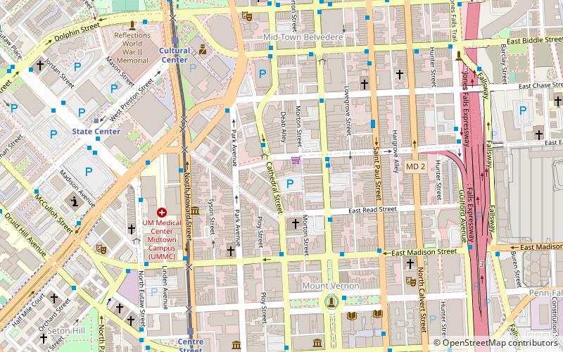 Henry August Rowland House location map