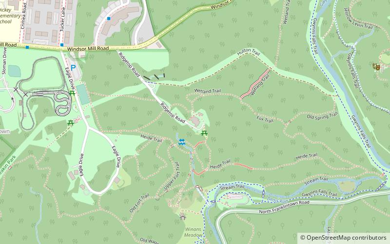 Carrie Murray Nature Center location map