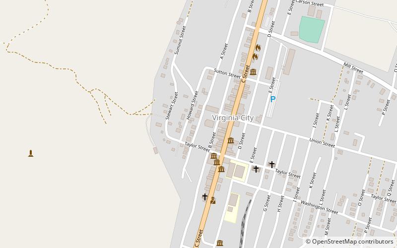 King-McBride Mansion location map