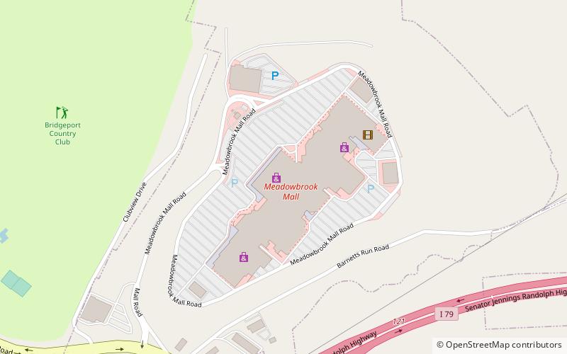 Meadowbrook Mall location map