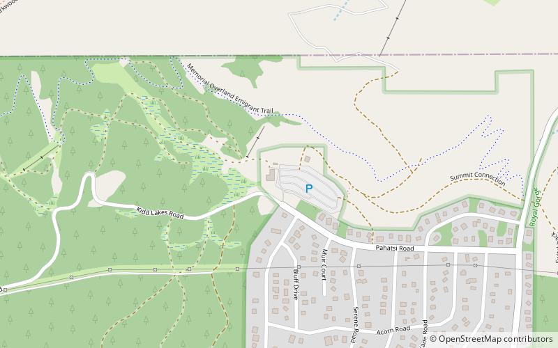 Royal Gorge Cross Country Ski Resort location map