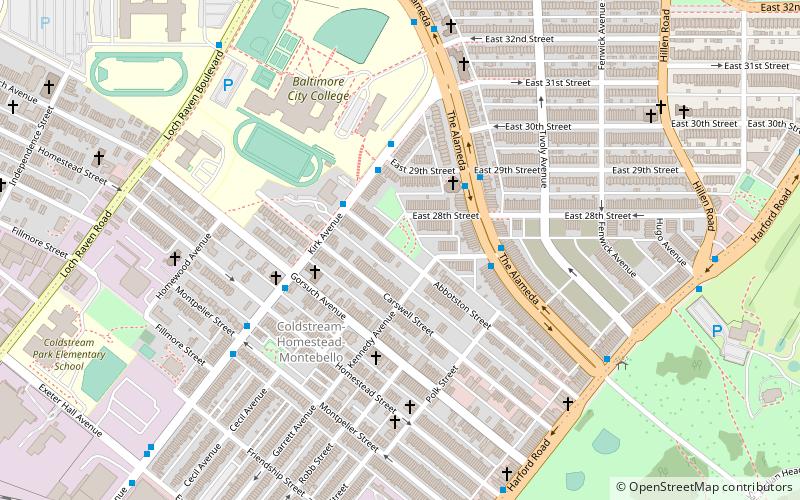 Coldstream-Homestead-Montebello location map