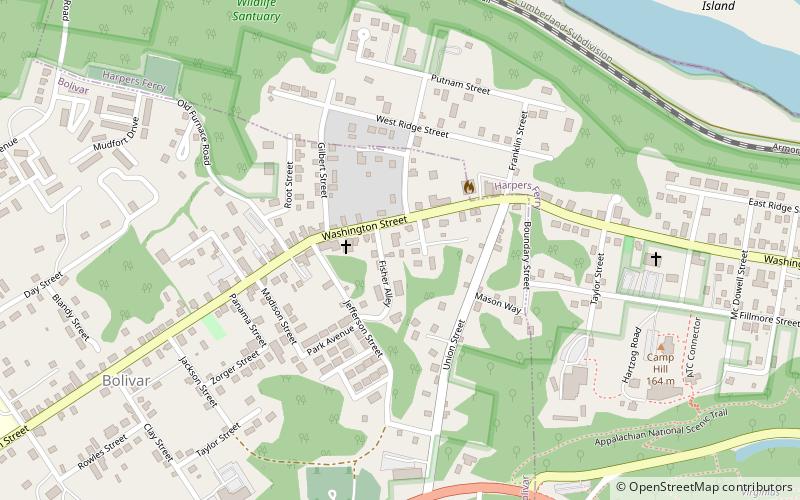 Lee-Longsworth House location map