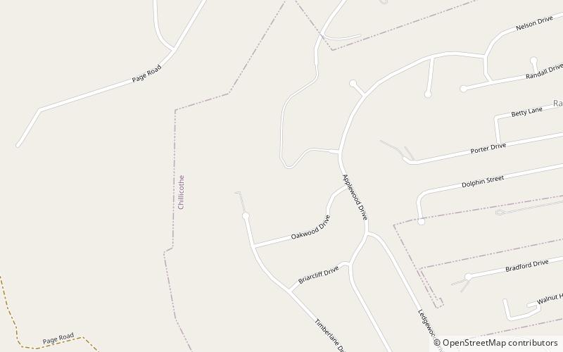 Oak Hill location map