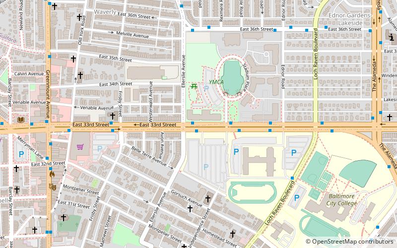 Better Waverly location map