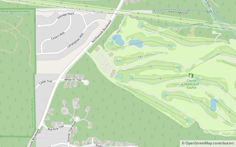 Coyote Moon Golf Course location map