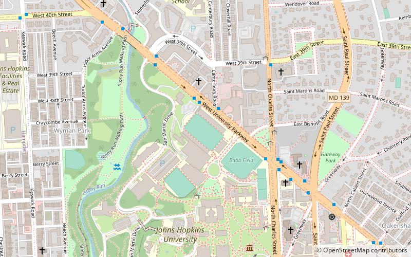 Homewood Field location map