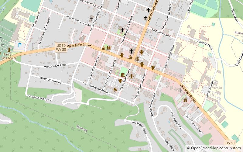 Taggart Hall location map