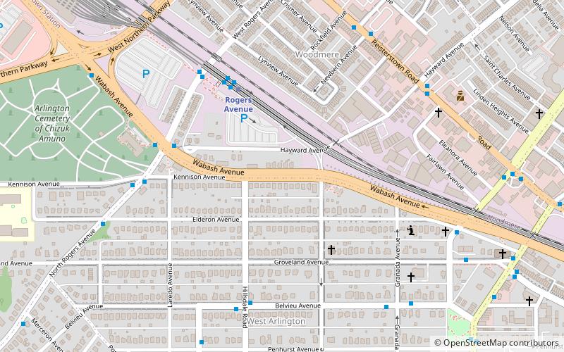 Wabash Avenue location map