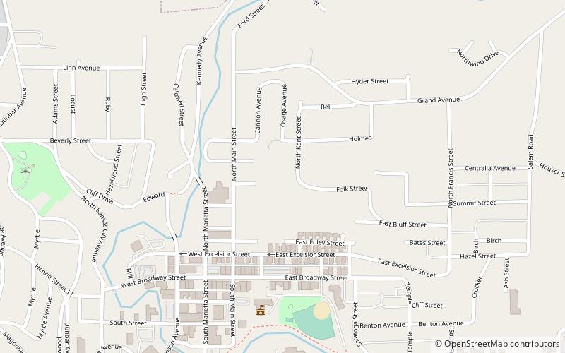 Ligon Apartments location map