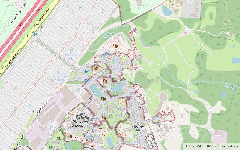 Delirium Ride location map