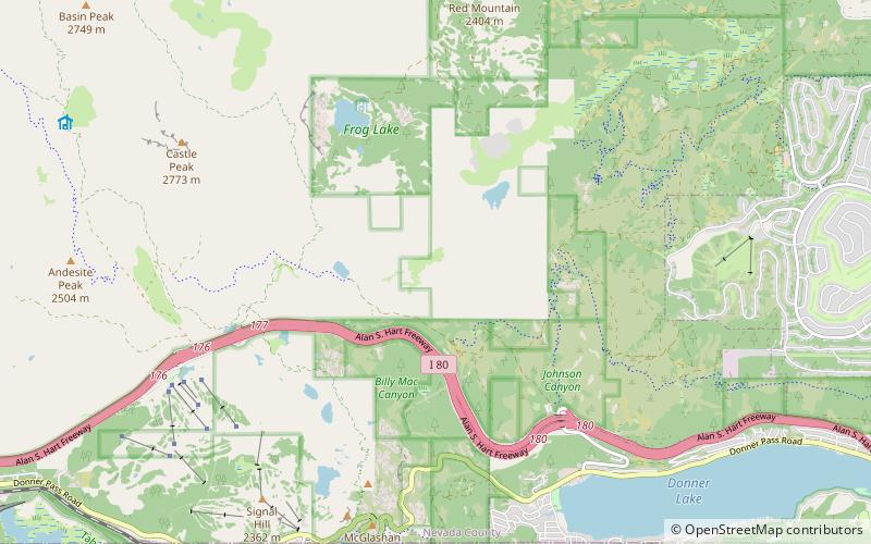horse range bosque nacional tahoe location map