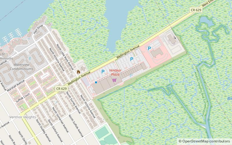 Ventnor Plaza location map