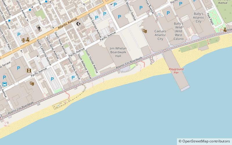 Orgel der Atlantic City Convention Hall location map