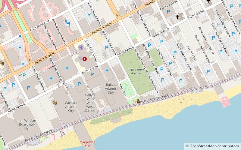 The Claridge Hotel location map