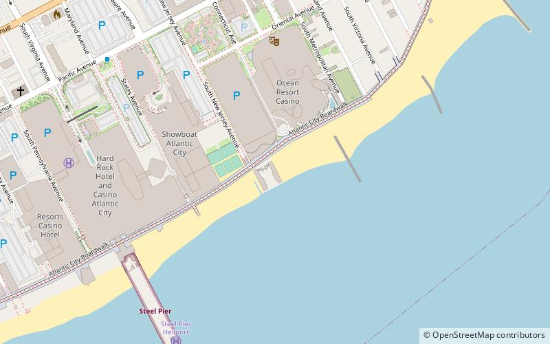 Atlantic City Historical Museum location map