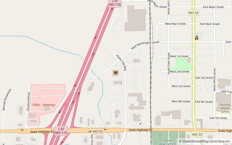Mid-Continent Public Library Kearney Branch location map