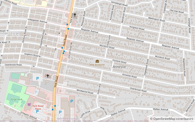 Villa Anneslie location map