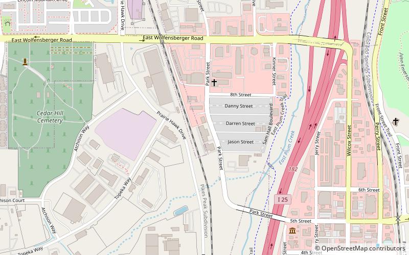 Theatre of Dreams in Castle Rock location map