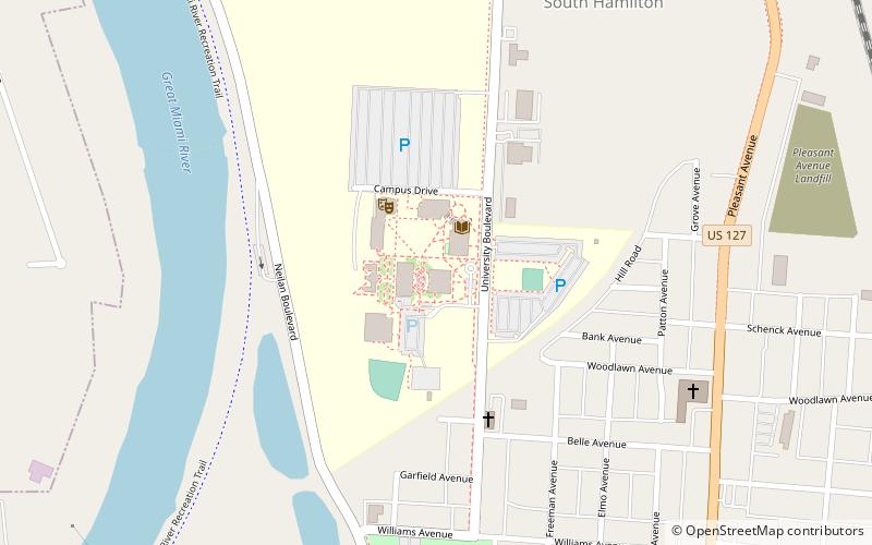 Rentschler Library location map