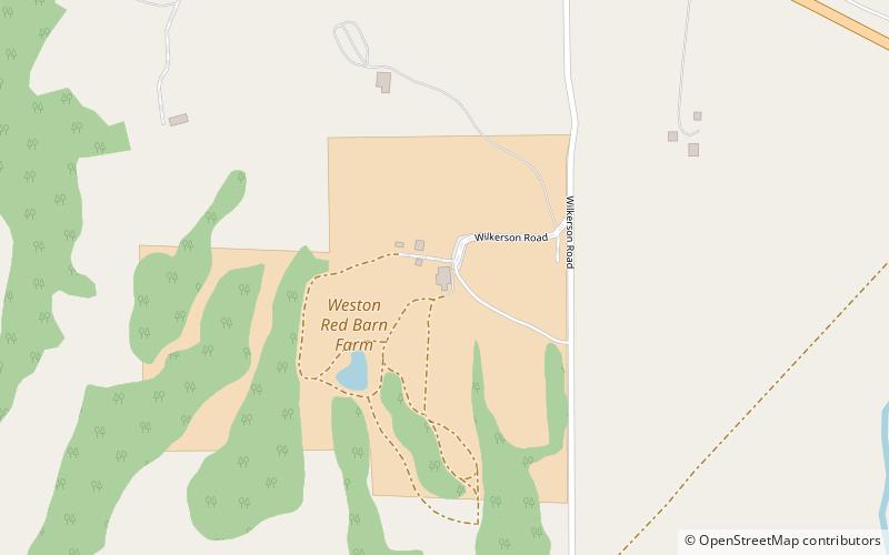 Weston Red Barn Farm location map