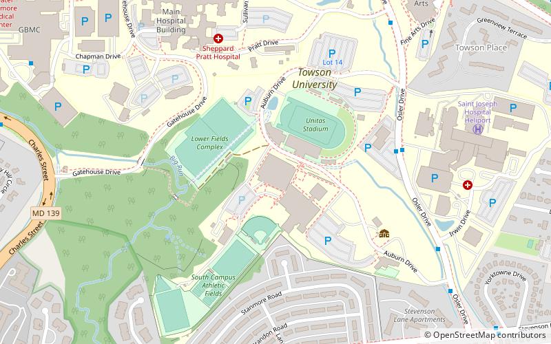 SECU Arena location map