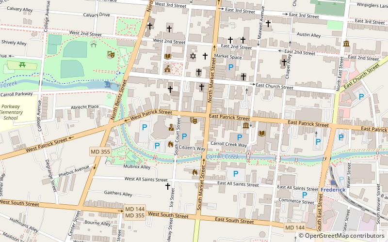 Weinberg Center location map