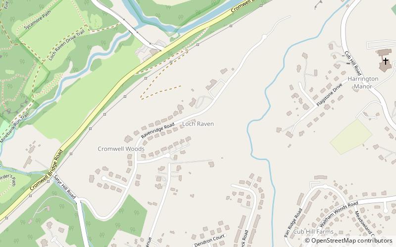 loch raven baltimore location map