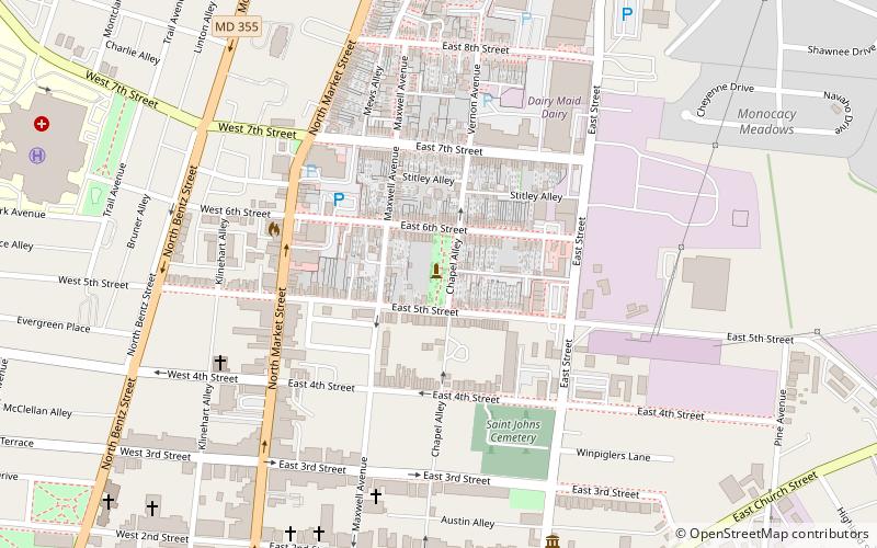 Laboring Sons Memorial Grounds location map