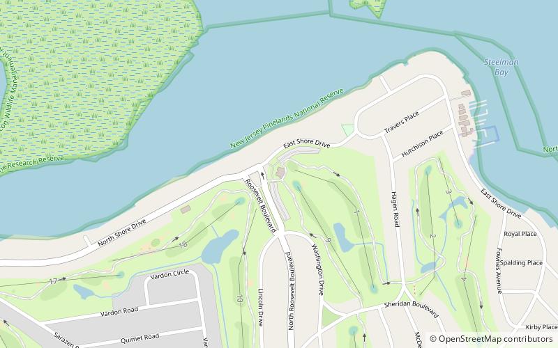 Brigantine Golf Links location map