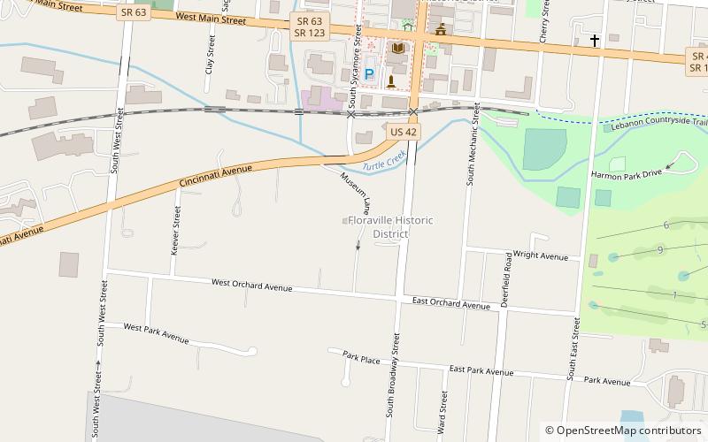 Glendower State Memorial location map