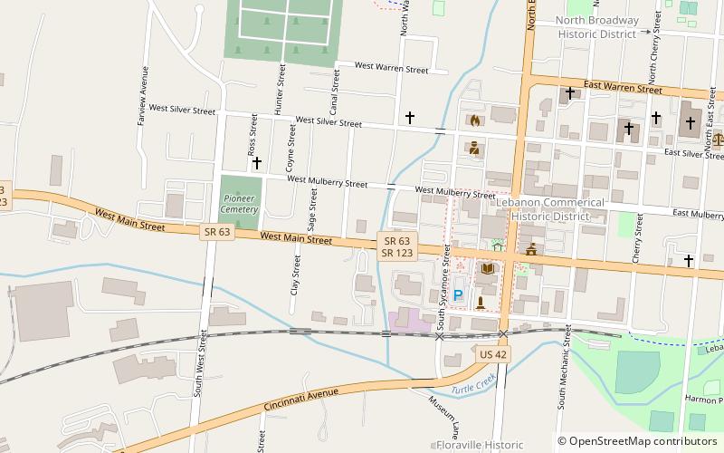 Thomas Corwin House location map