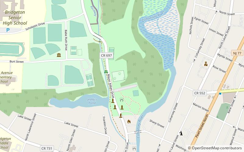 New Sweden Farmstead Museum location map